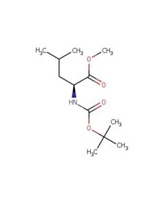 Astatech (S)-METHYL 2-((TERT-BUTOXYCARBONYL)AMINO)-4-METHYLPENTANOATE; 5G; Purity 97%; MDL-MFCD00076952